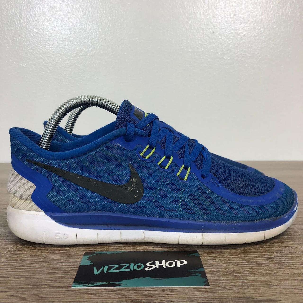 Nike Free Run 5.0 Blue Black Running Shoes Depop