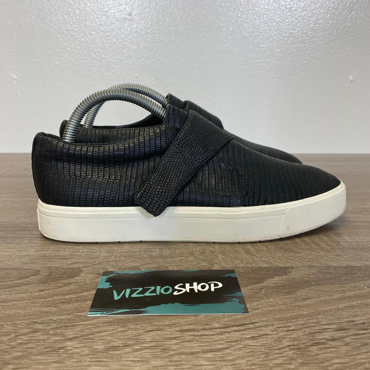 Vince black slip on clearance sneakers