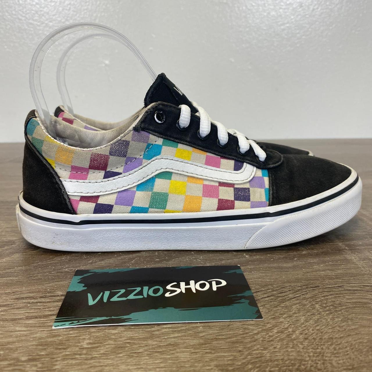 Vans hot sale multicolor sneakers