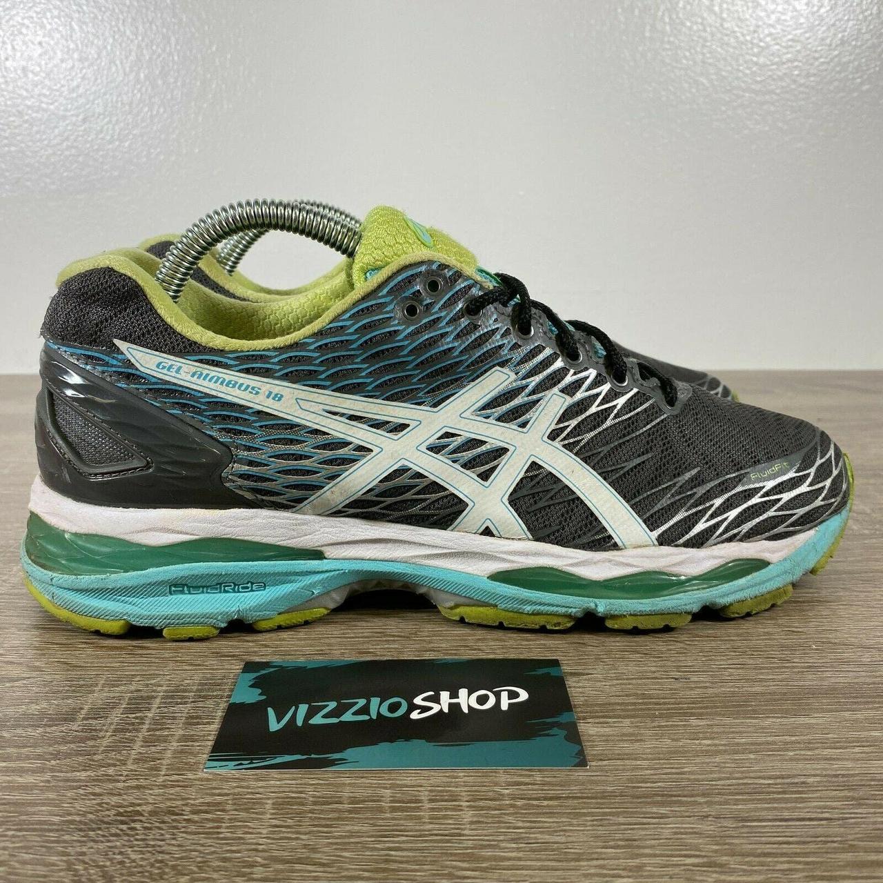 Asics nimbus best sale 18 green