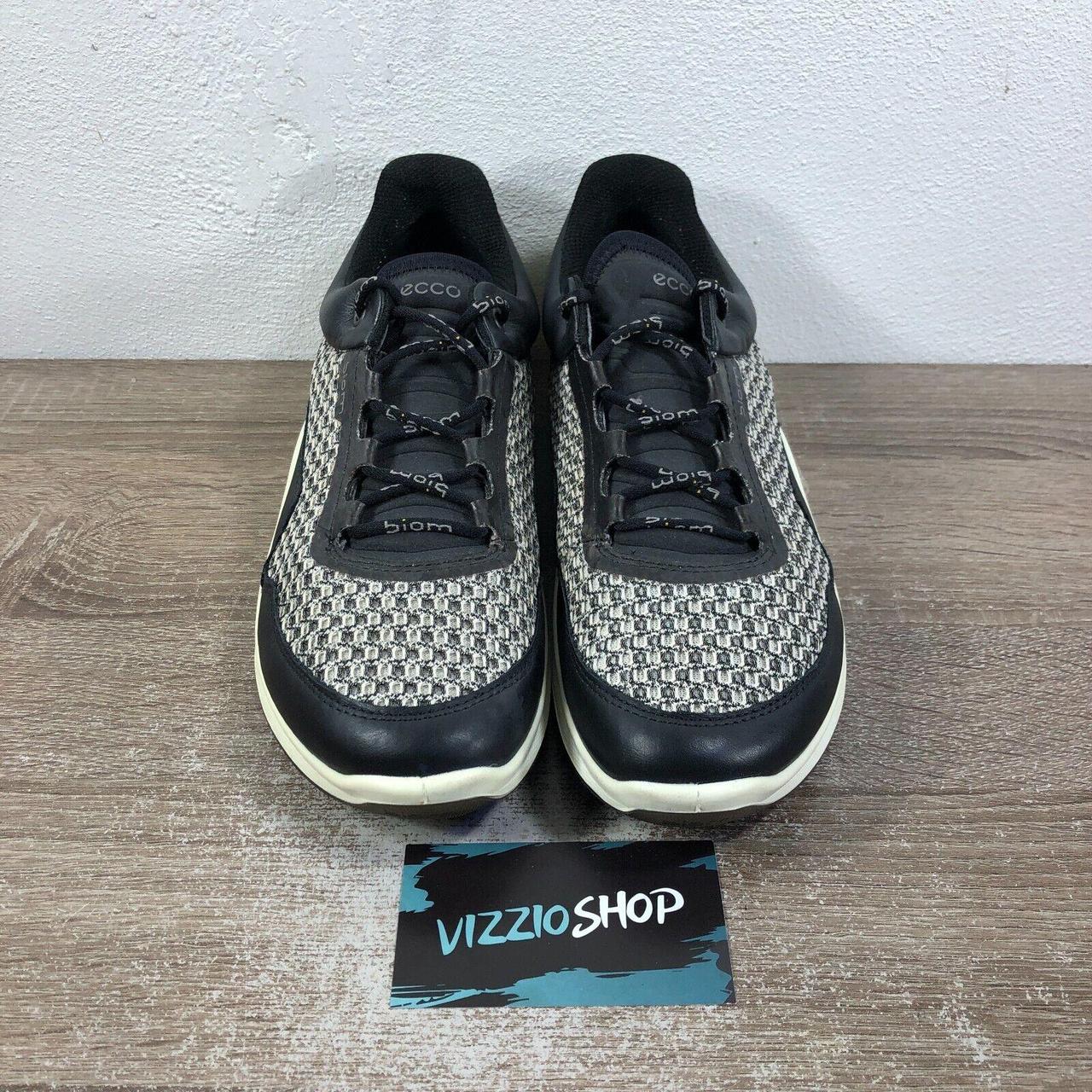 Ecco BIOM Fjuel Racer Black Gray Running. Depop