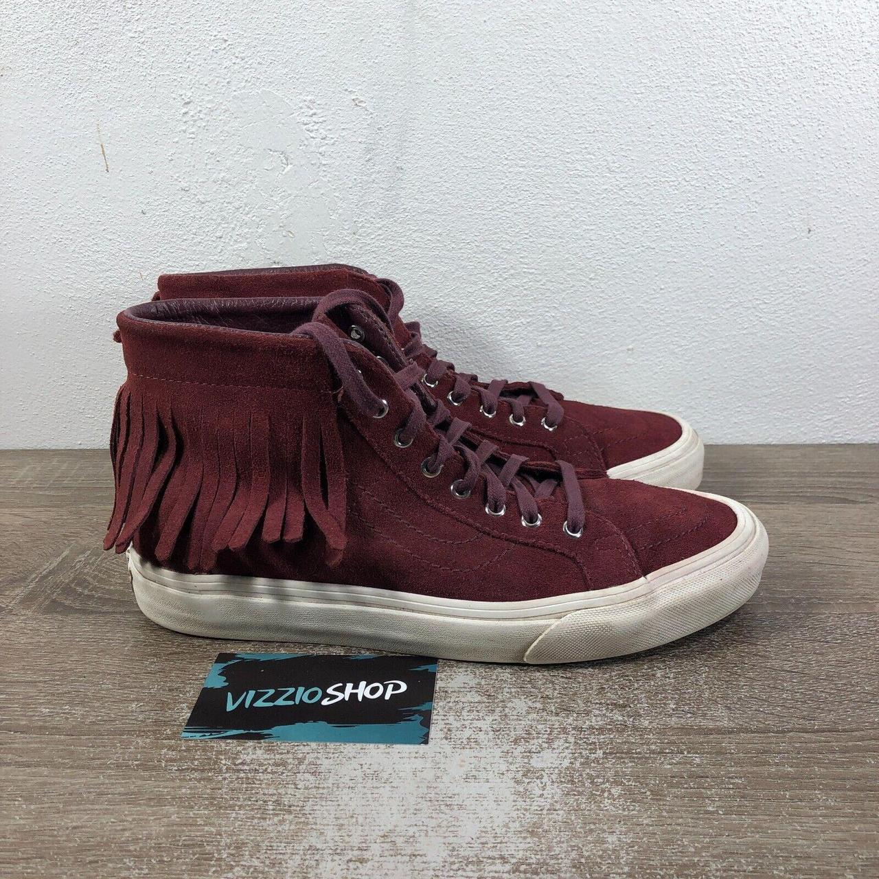 VANS Sk8-Hi Moc Port Royale Fringe Sneakers newest