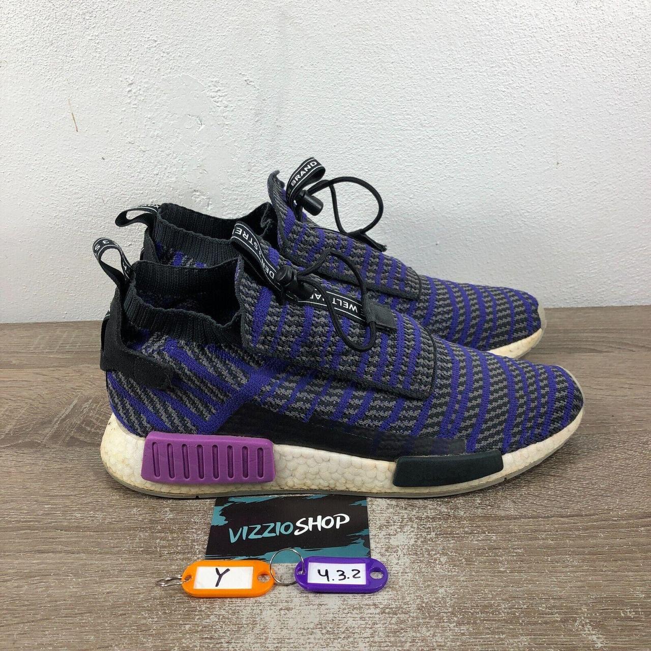 Adidas NMD TS1 Primeknit Carbon Energy Ink Running. Depop