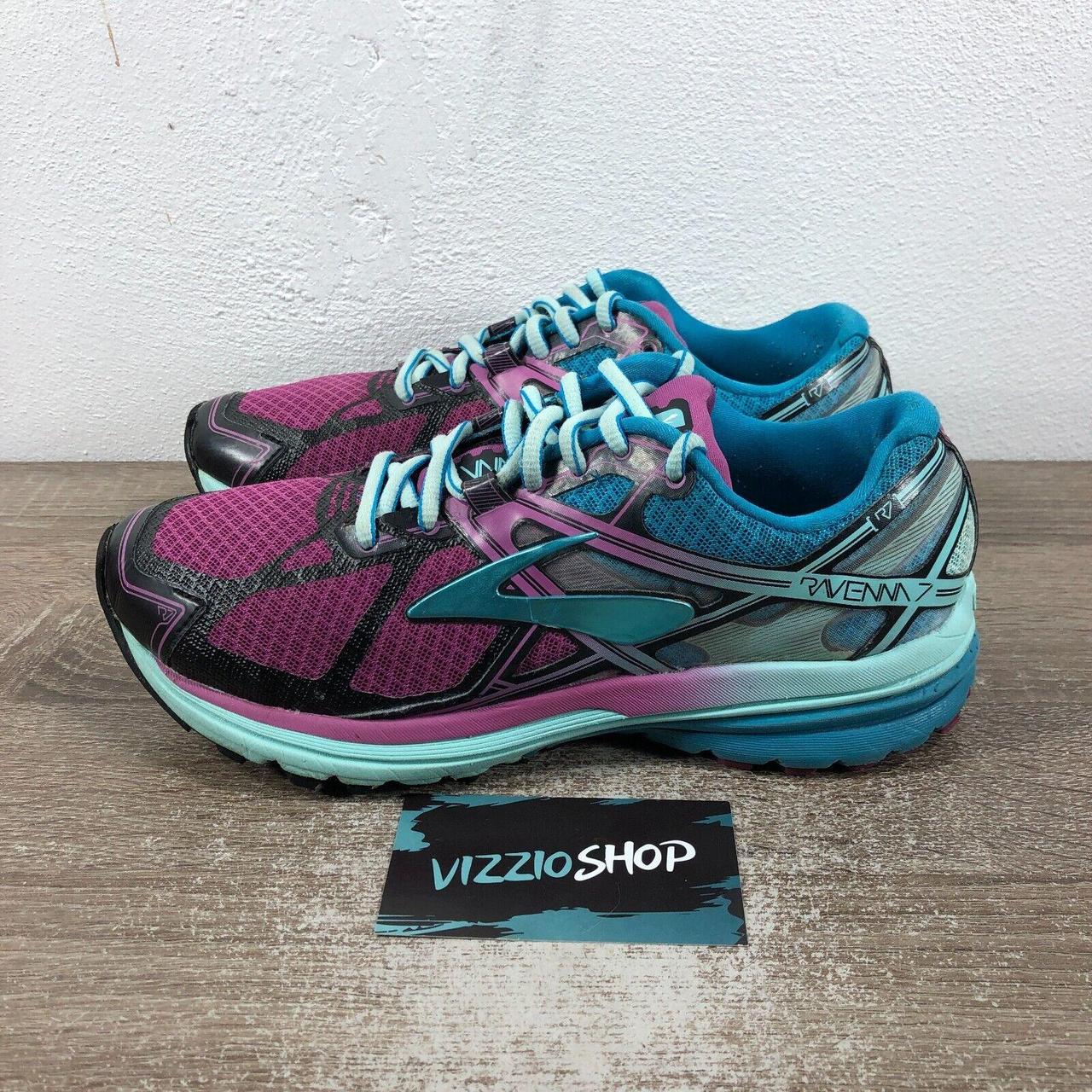 Brooks Ravenna 7 Purple Blue Running Shoes