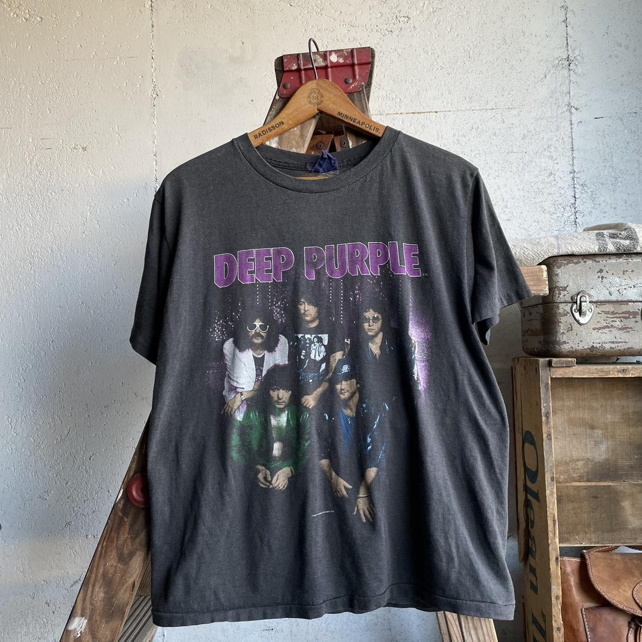 90s ヴィンテージ DEEP PURPLE ツアー バンド Tシャツ L | www