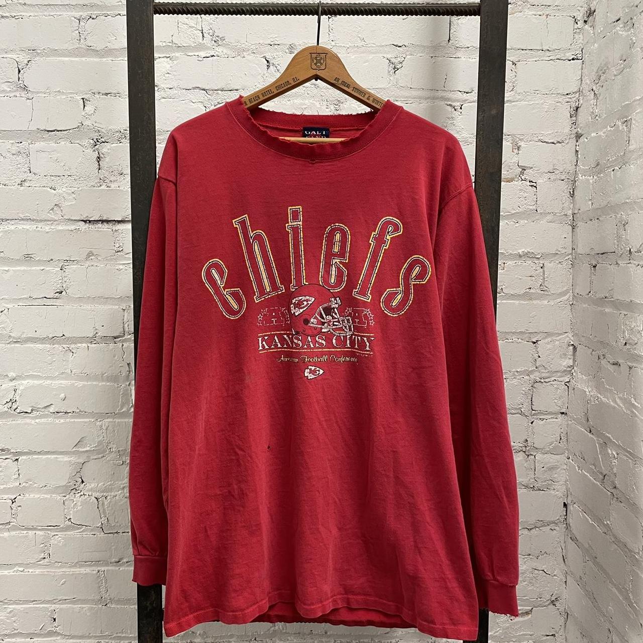 Kansas City Chiefs Long Sleeve Tshirt Men's Size - Depop