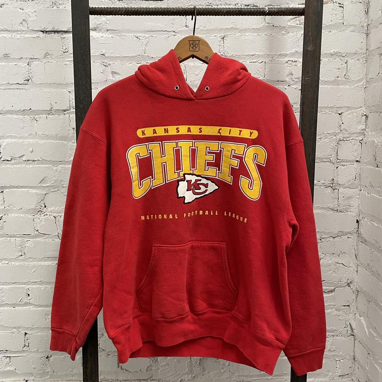 Vintage 1990s NFL Kansas City CHIEFS Pullover SWEATSHIRT Size 