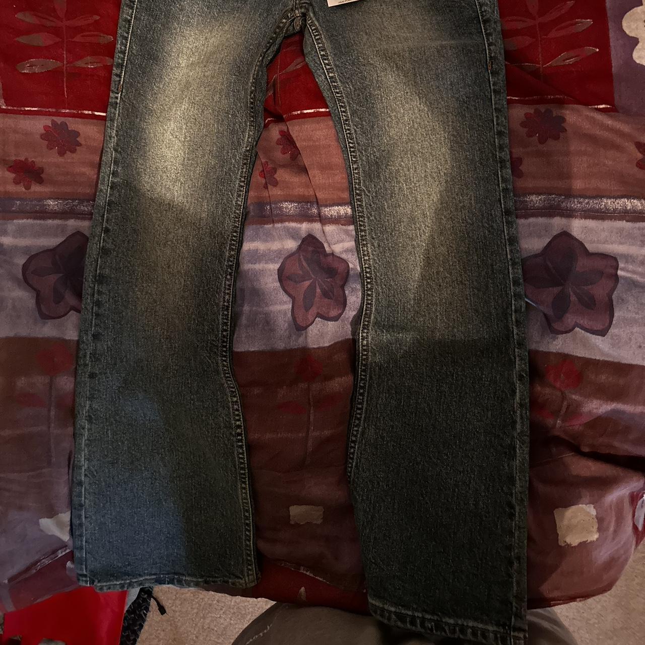 brandy melville kylie jeans lowrise with slightly... Depop