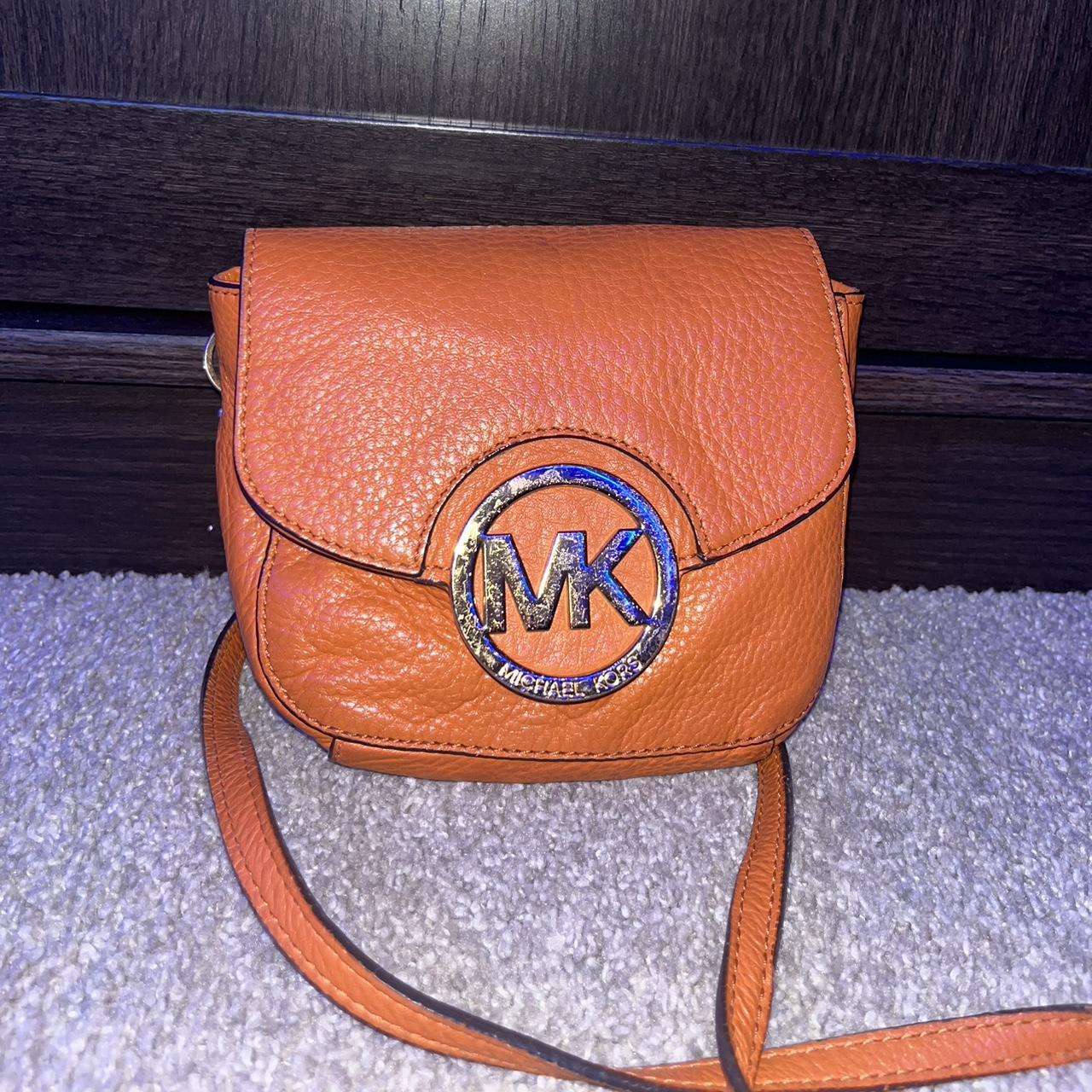 Authentic orange Michael Kors bag MichaelKors... Depop