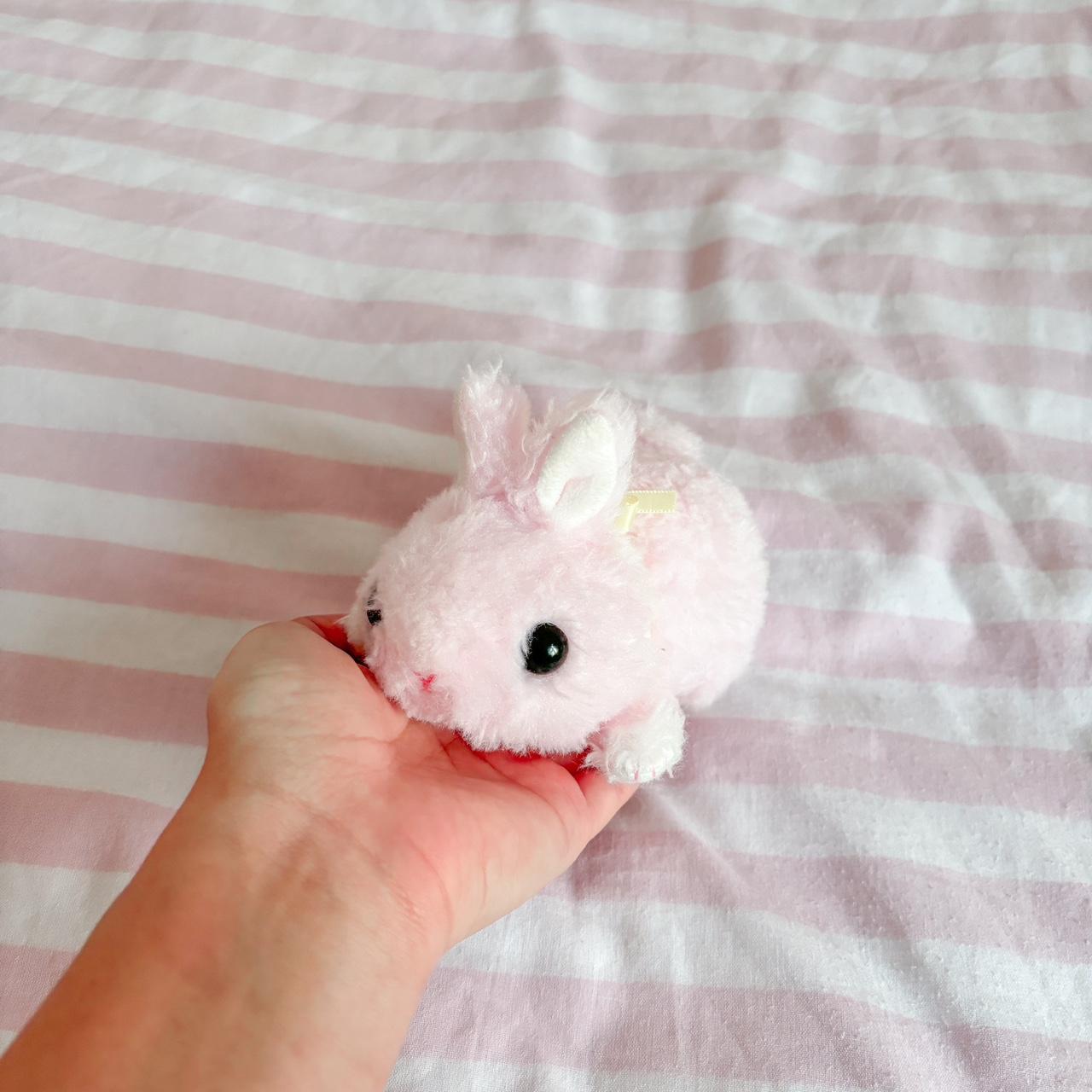 pink usadama chan AMUSE bunny plush mascot with... - Depop