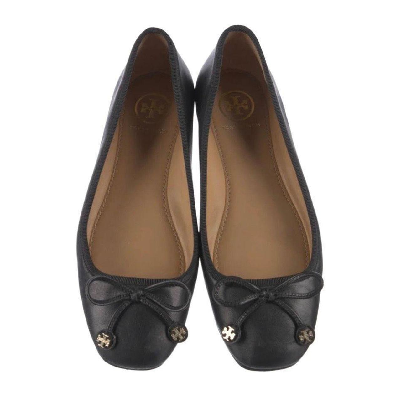 Tory burch laila driver ballet store flat black