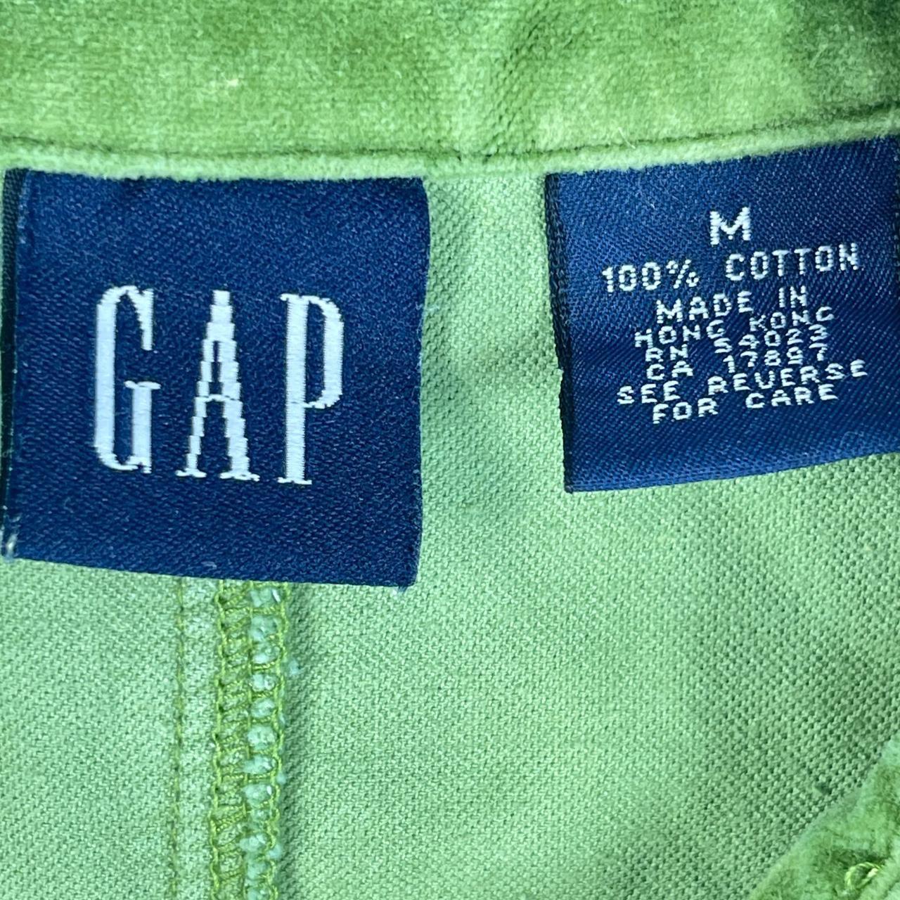 Gap Women's Green Top | Depop