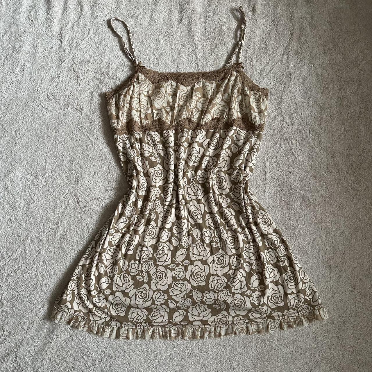 - -baby doll tank top/dress -size xl -stretchy -make... - Depop