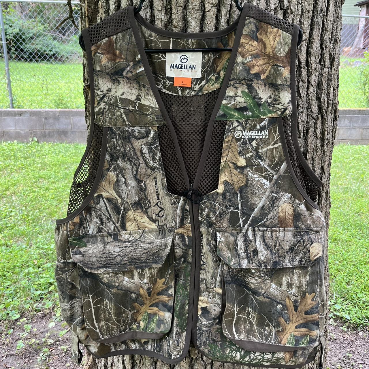 Camouflage Magellan Outdoors Vest Size Large - Depop