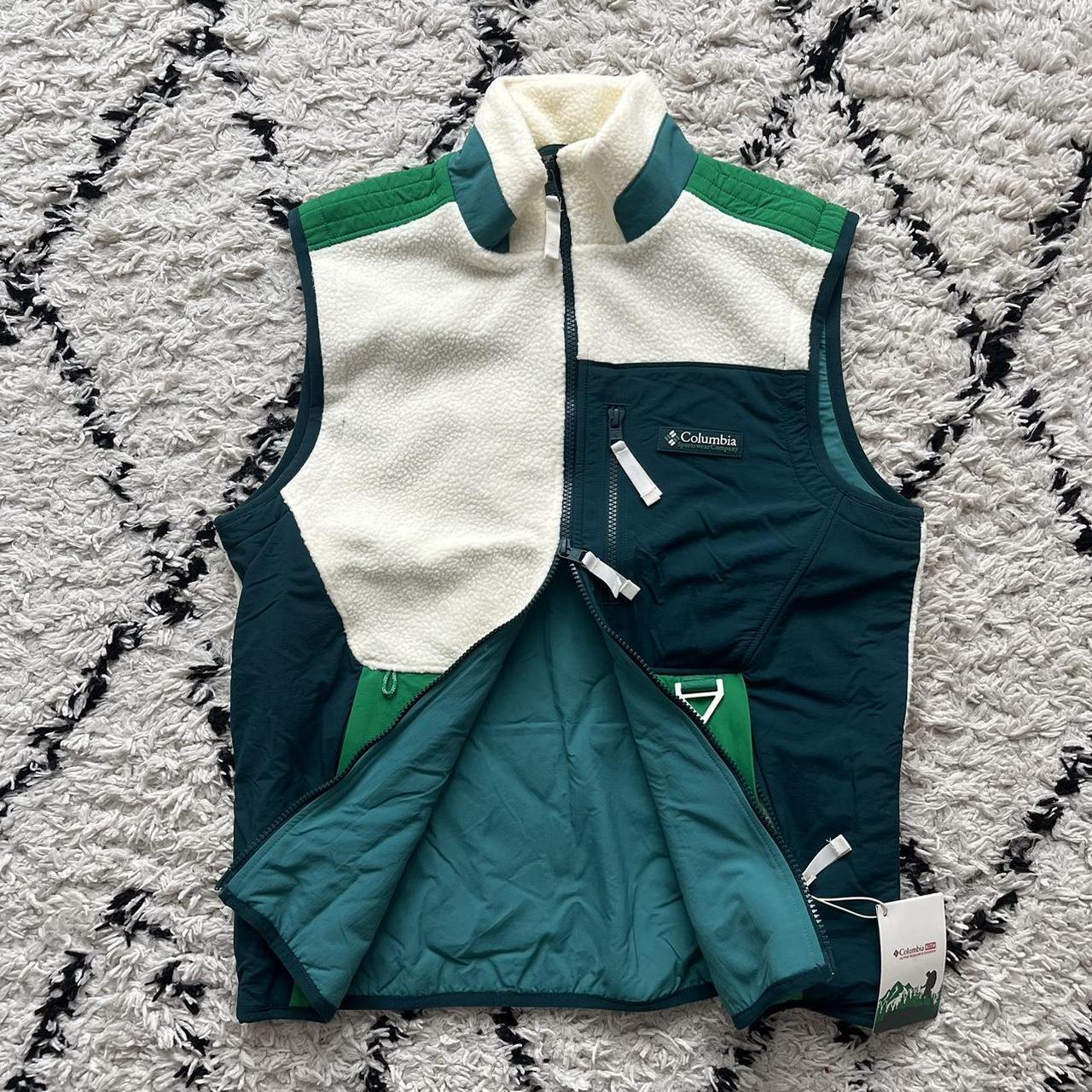Kith Columbia collaboration on this fleece vest Depop