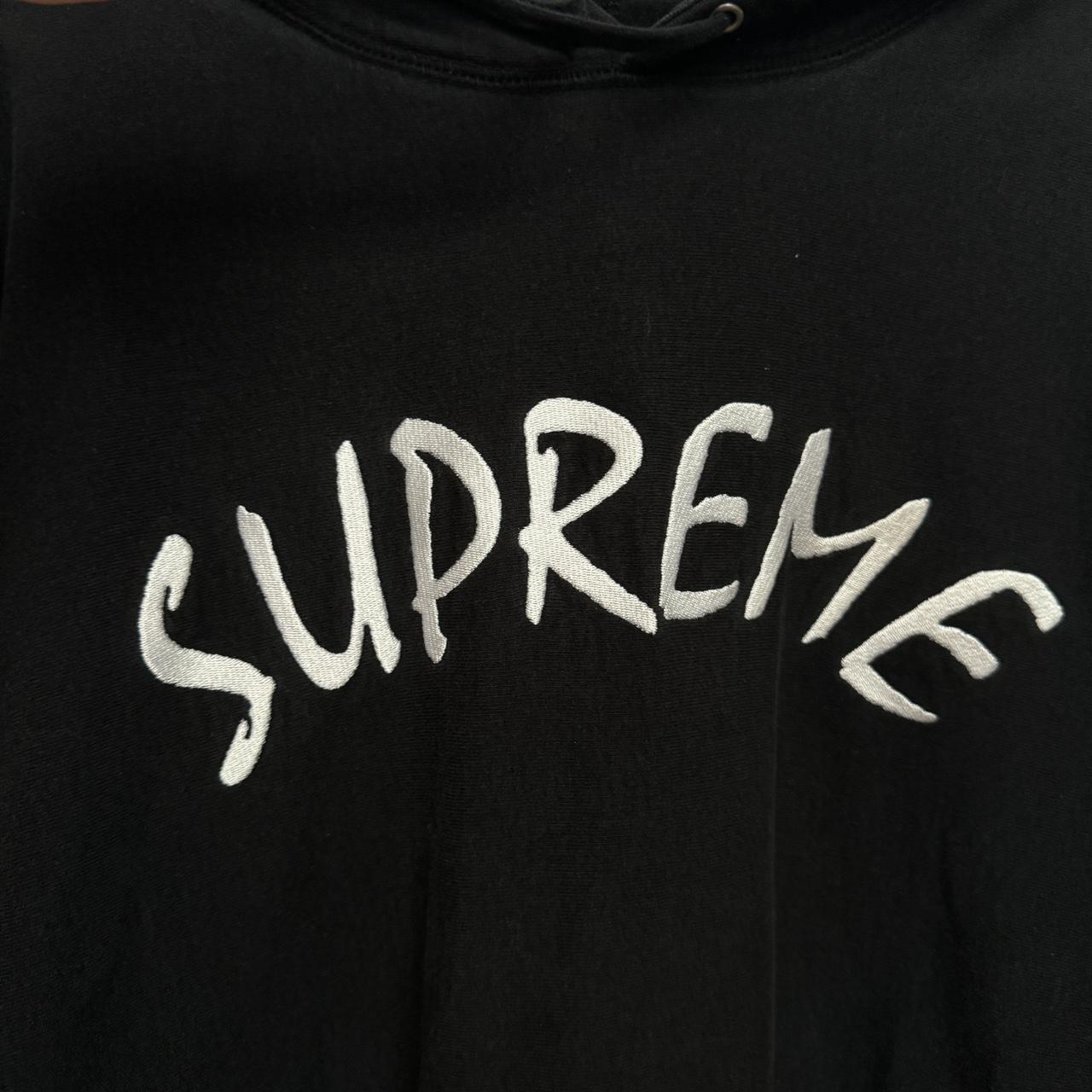 AUTHENTIC SUPREME FTP EMBROIDERED ARC BLACK HOODIE 🖤 | Depop