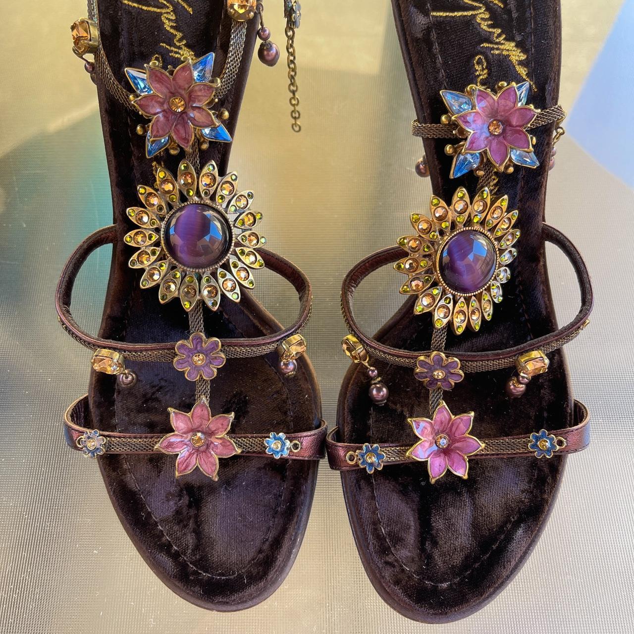 Giuseppe Zanotti Women's Brown and Purple Sandals (3)
