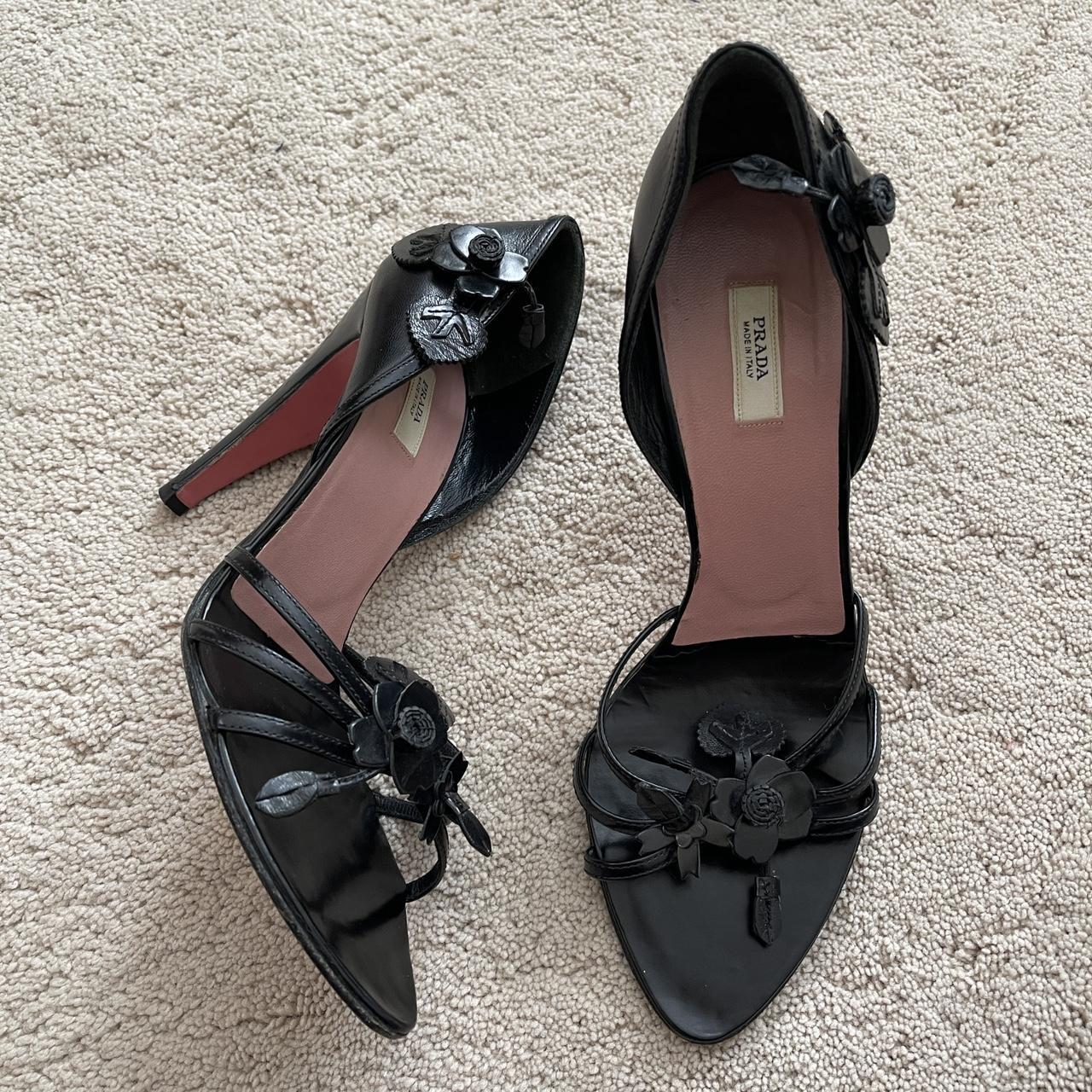 Prada best sale bow mules