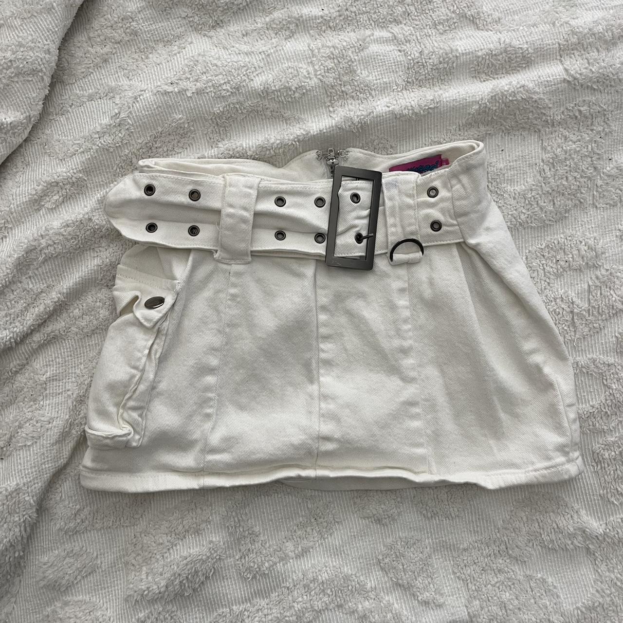 Edikted Women's Skirt - White - XS – white edikte… - image 1