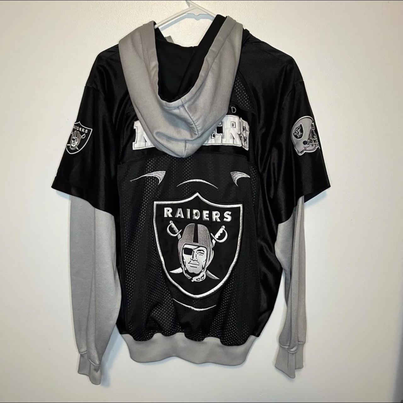 NFL Las Vegas Raiders men's oversized jersey - Depop