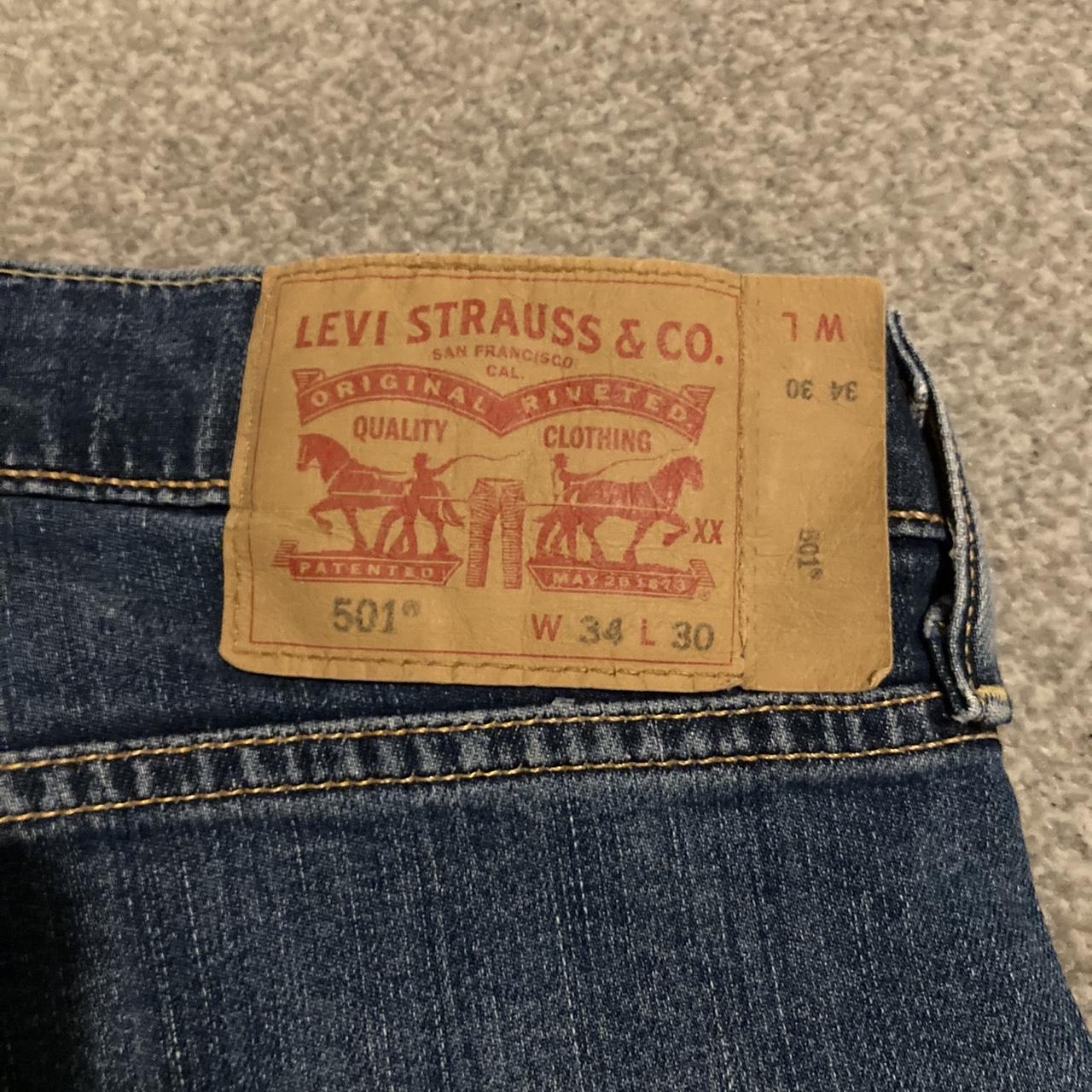 Levi strauss 501 button clearance fly jeans