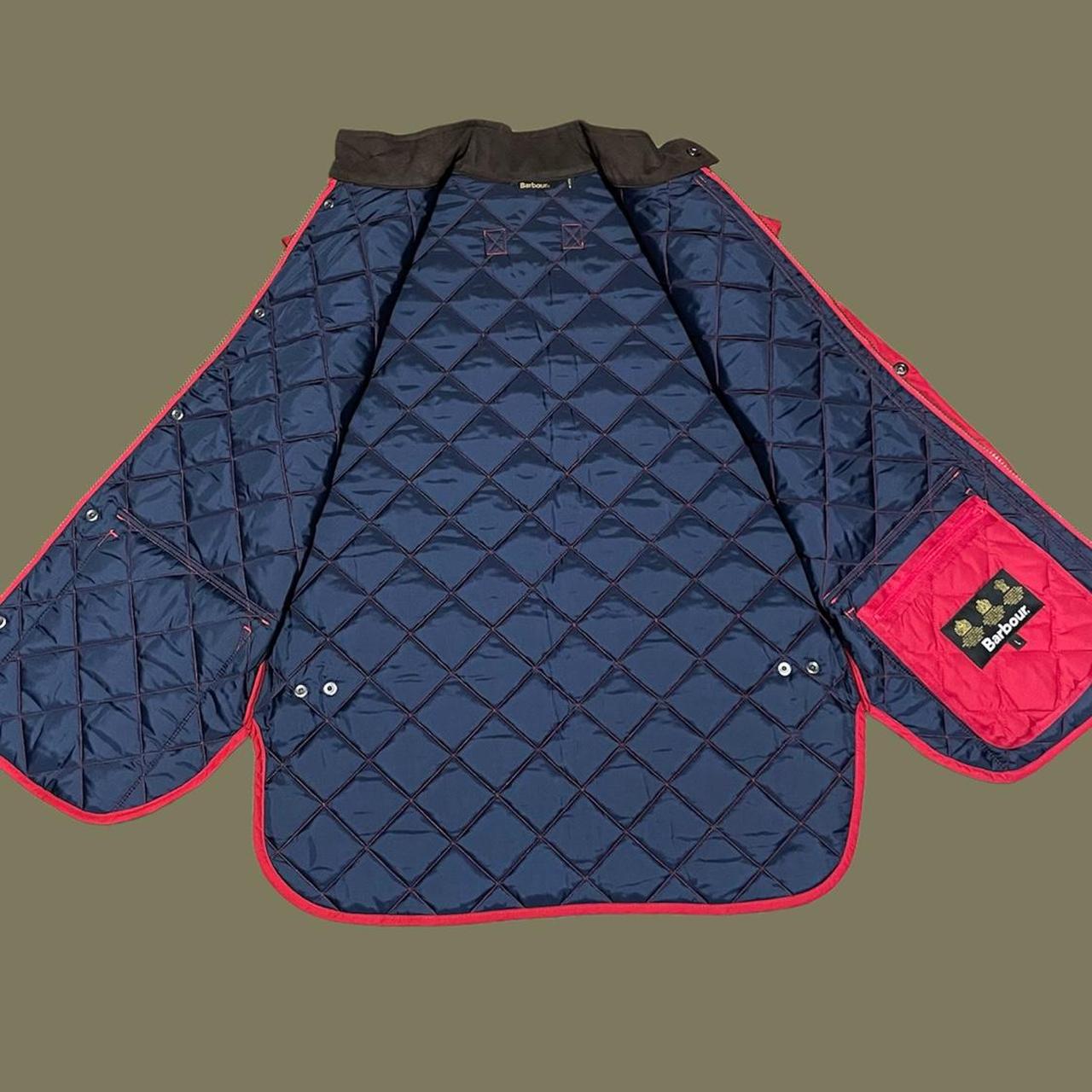 MENS classic style ~ quilted Diamond patter full zip... - Depop