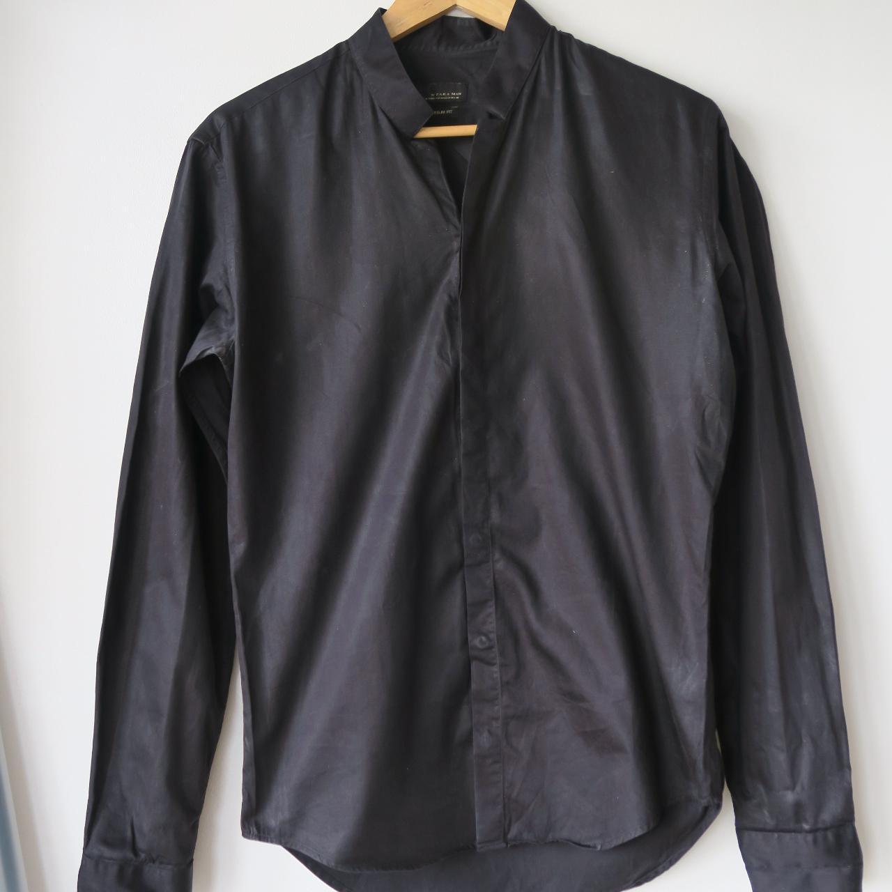 Zara Men's Black Shirt Depop