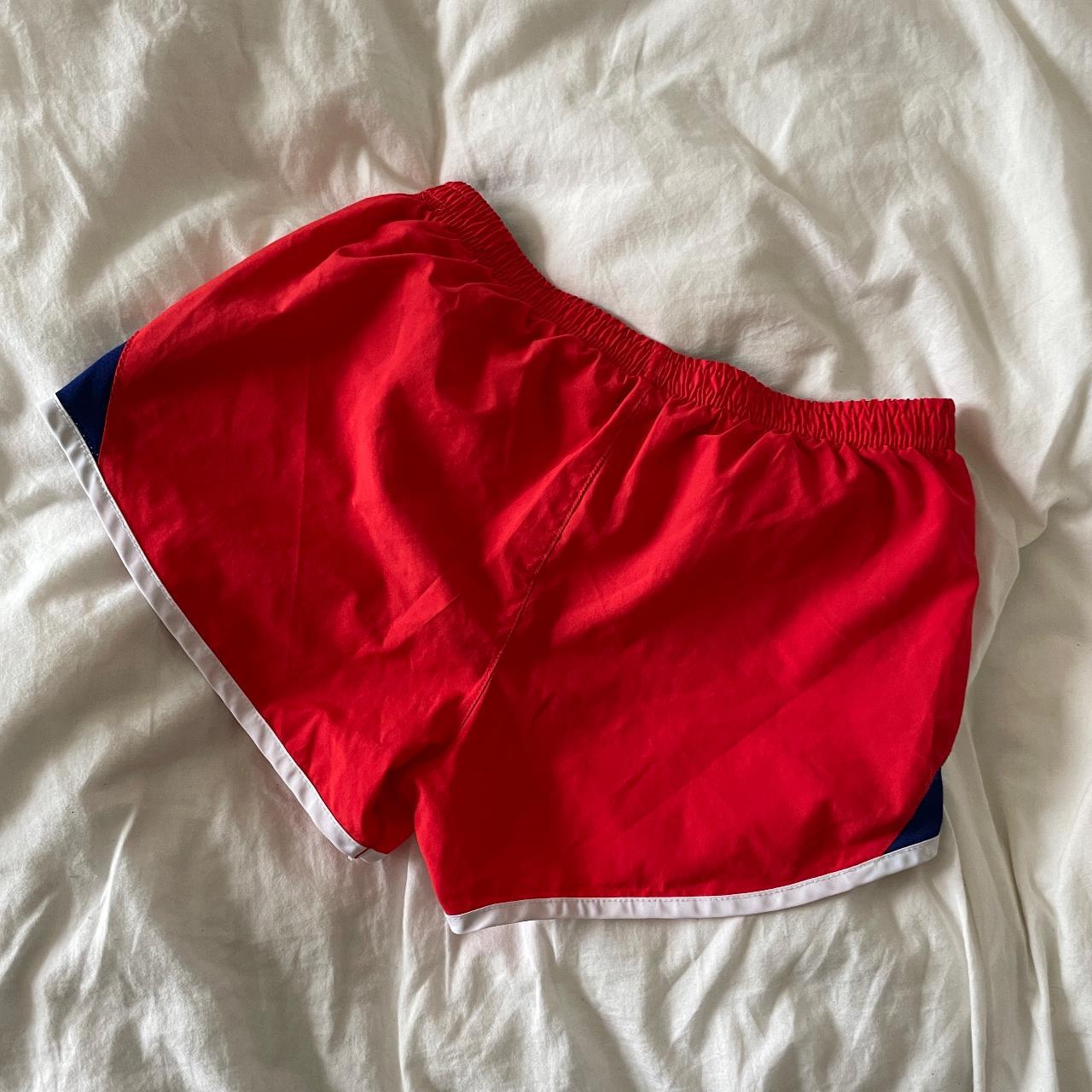 Nike Women's Red Shorts Depop