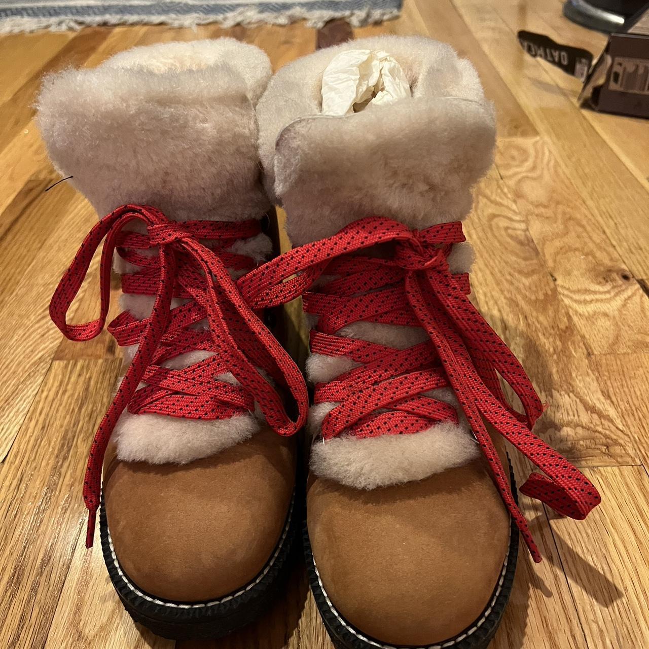 J crew hotsell red boots