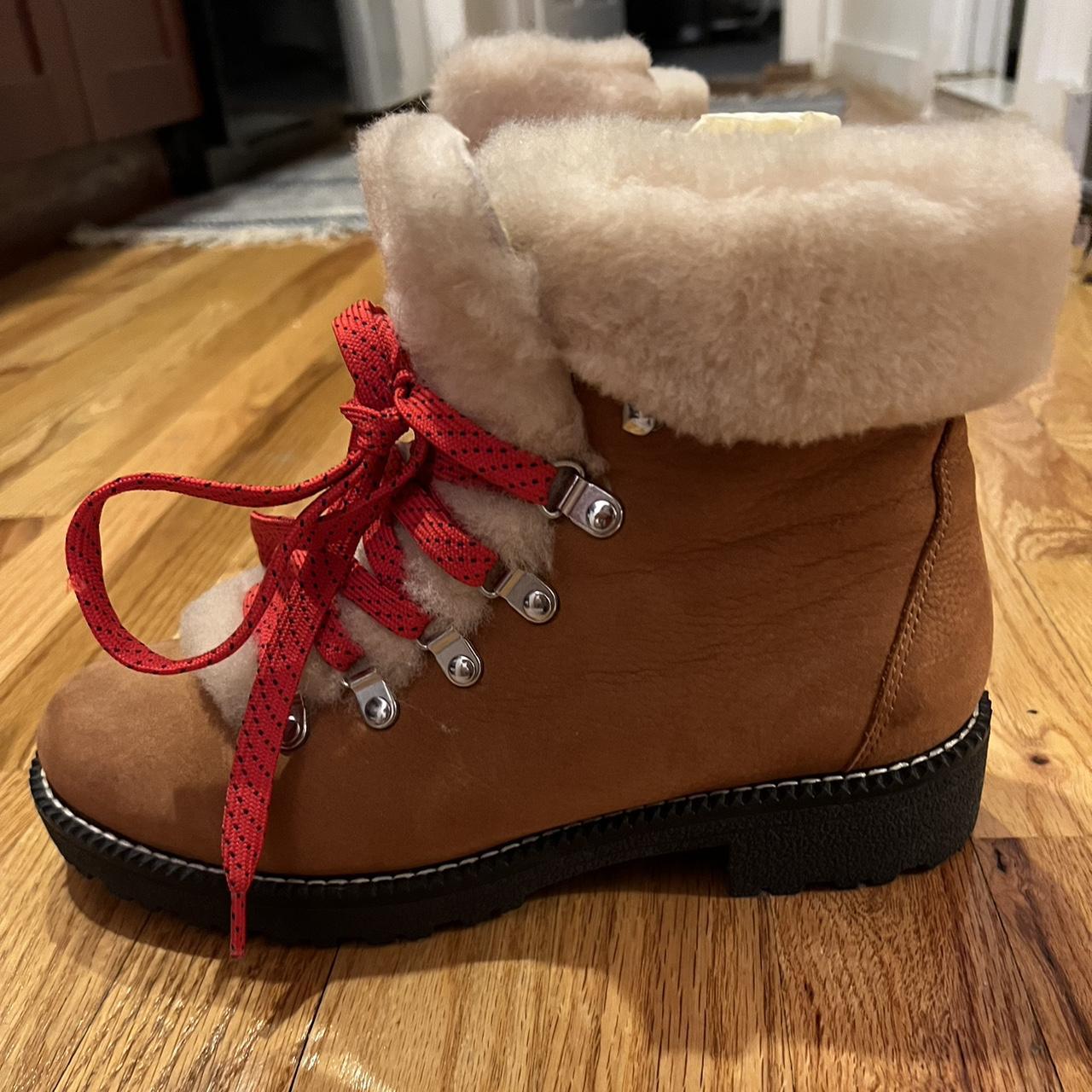 J crew winter store lace up boots