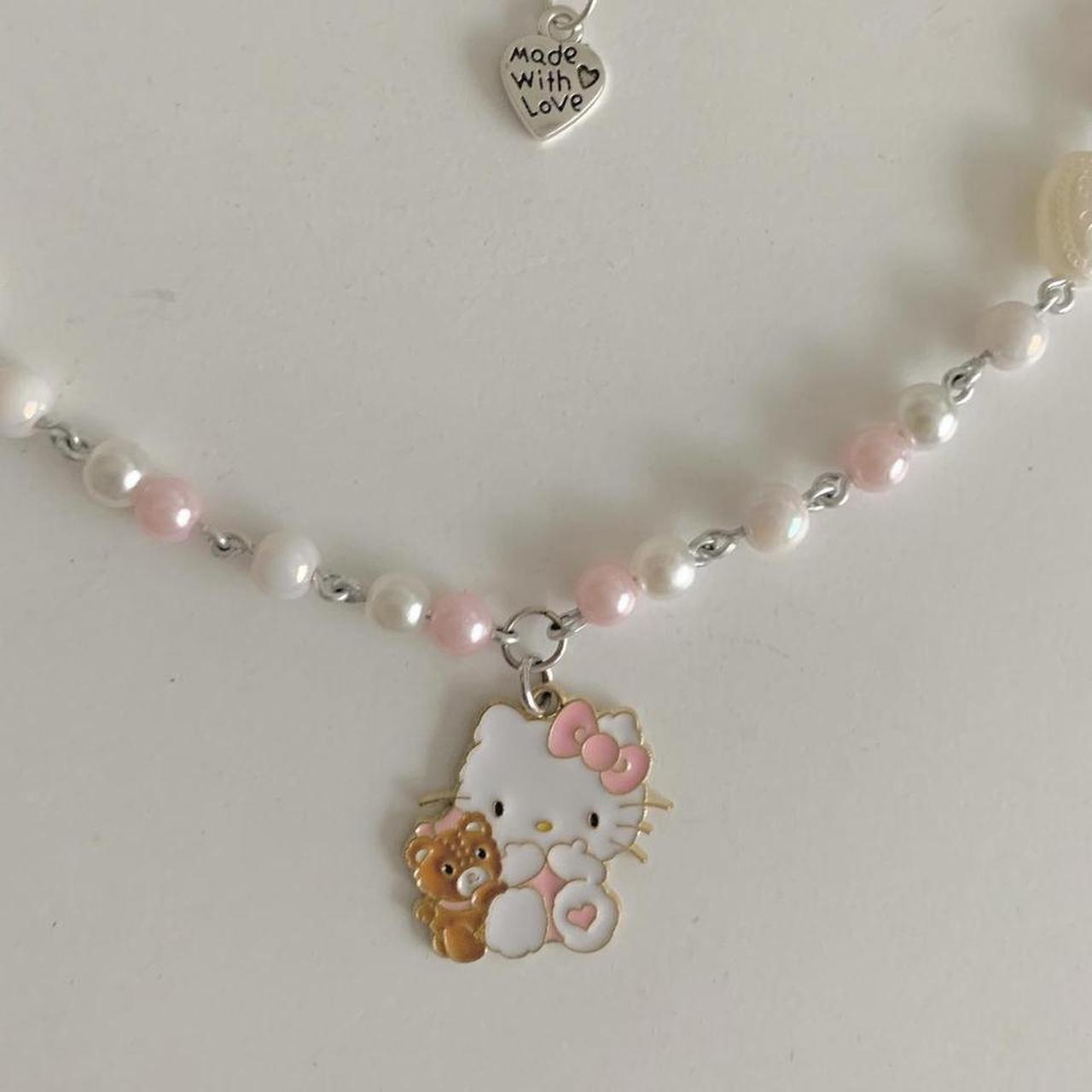 custom hello kitty sanrio jewelry set adjustable - Depop