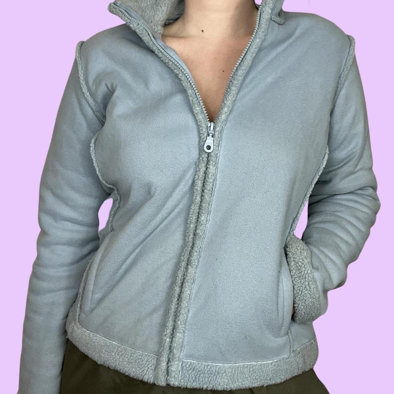 Women's Blue Jacket Depop