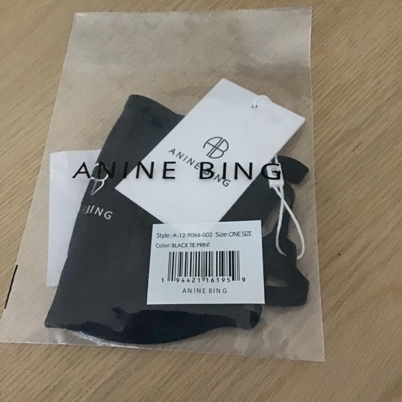 Anine Bing pure silk face mask Brand New with Depop