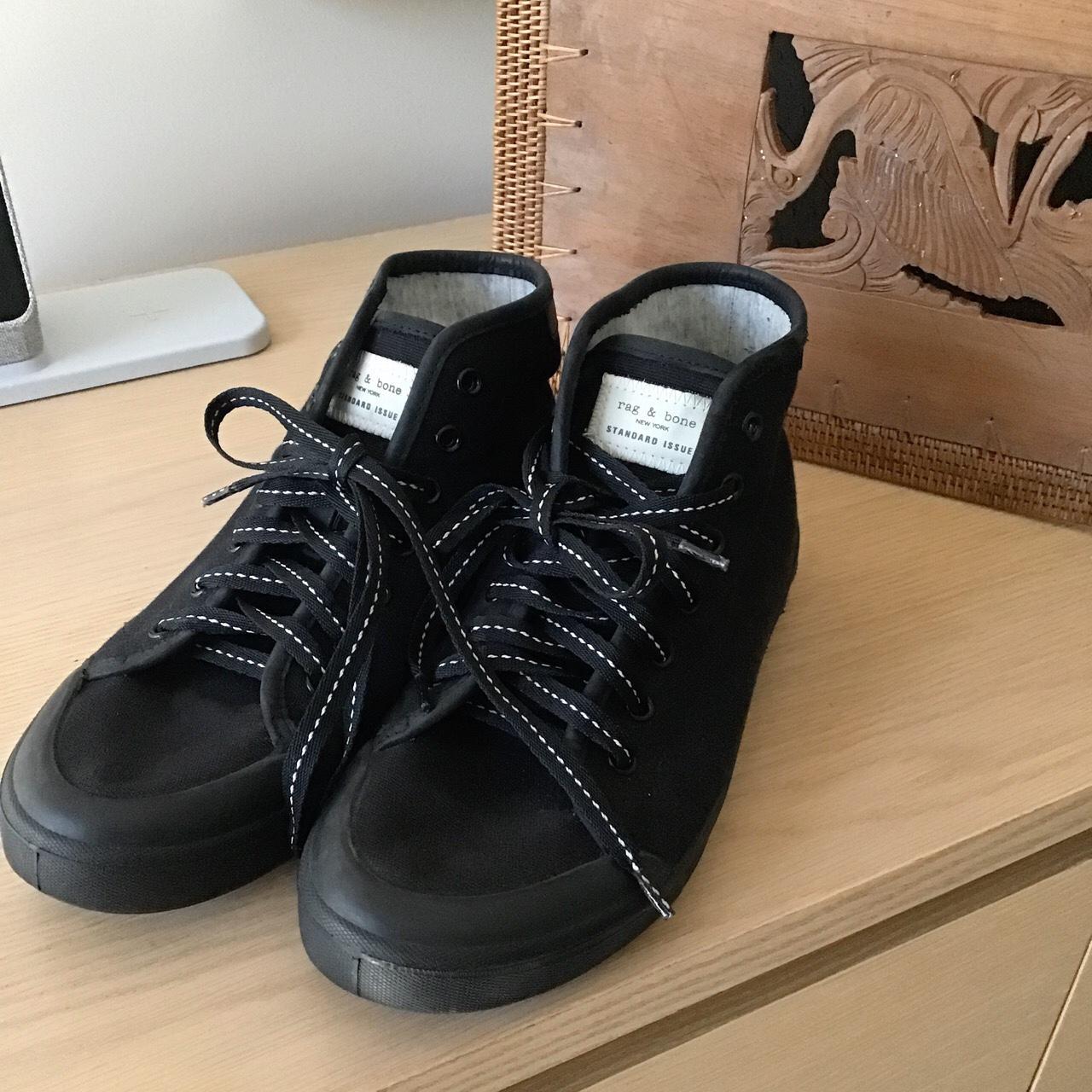 Rag deals & bone Standard Issue Leather Sneakers