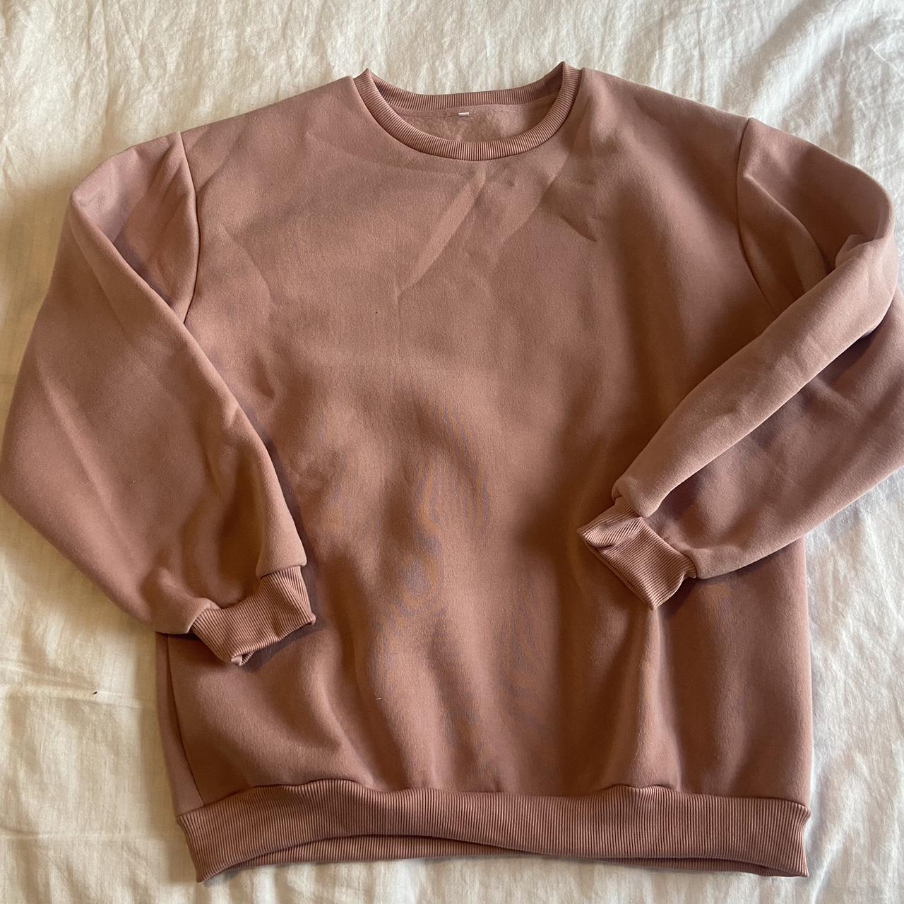 Mauve 2025 pink sweatshirt