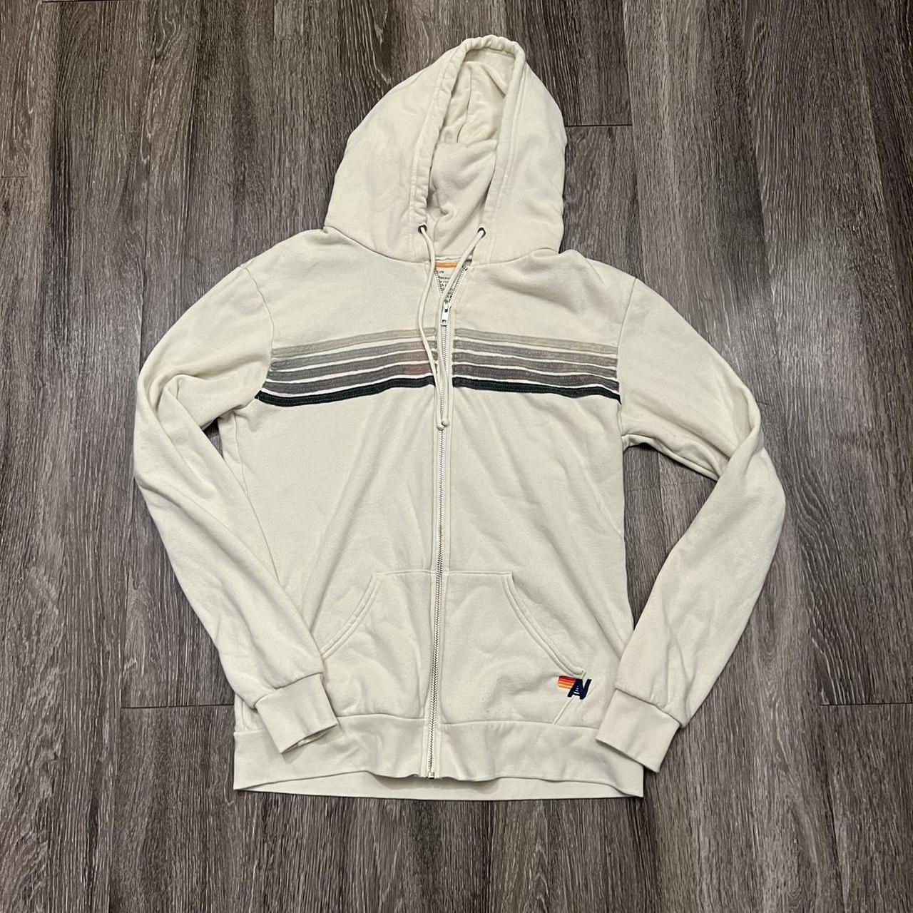 Women’s aviator nation zip up sweatshirt size large... Depop