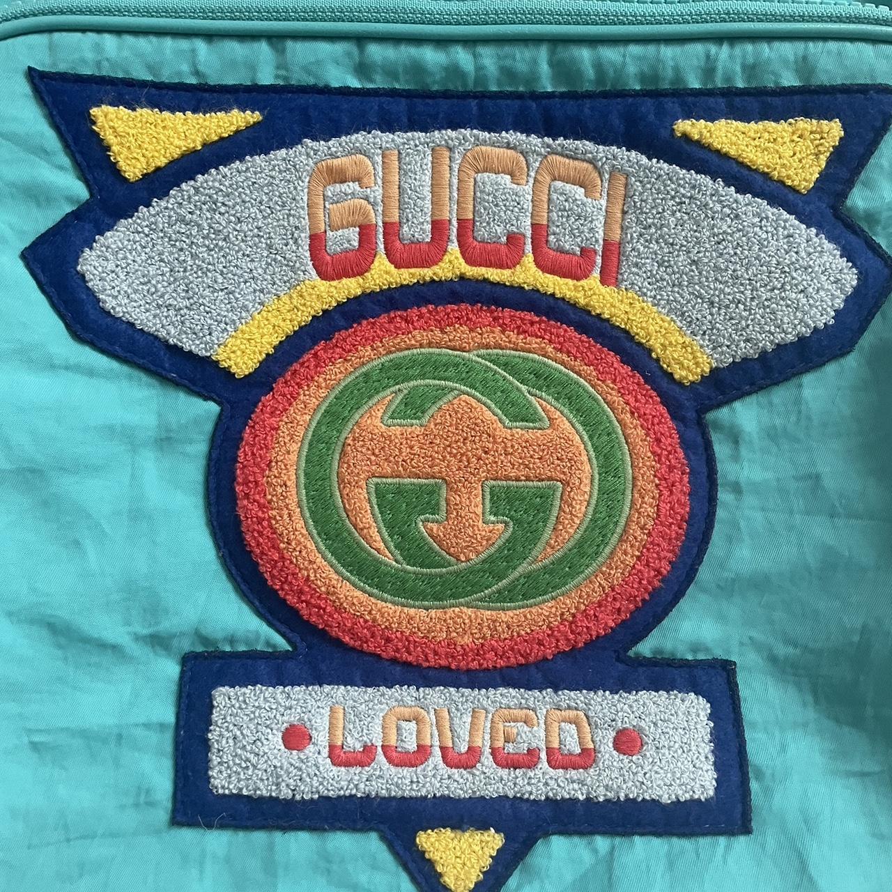 authentic gucci loved backpack super cute seen on... Depop