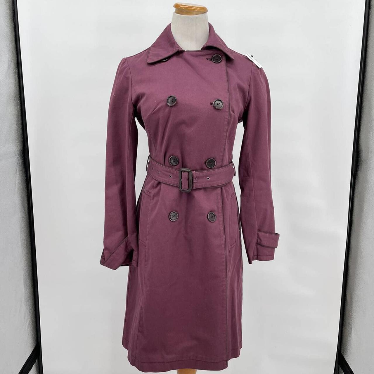 Mauve hotsell trench coat