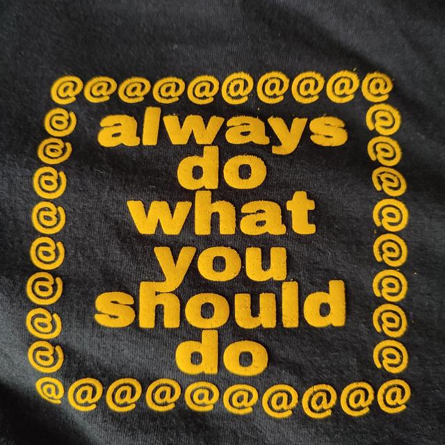 トップス always do what you should do s-l400.jpg