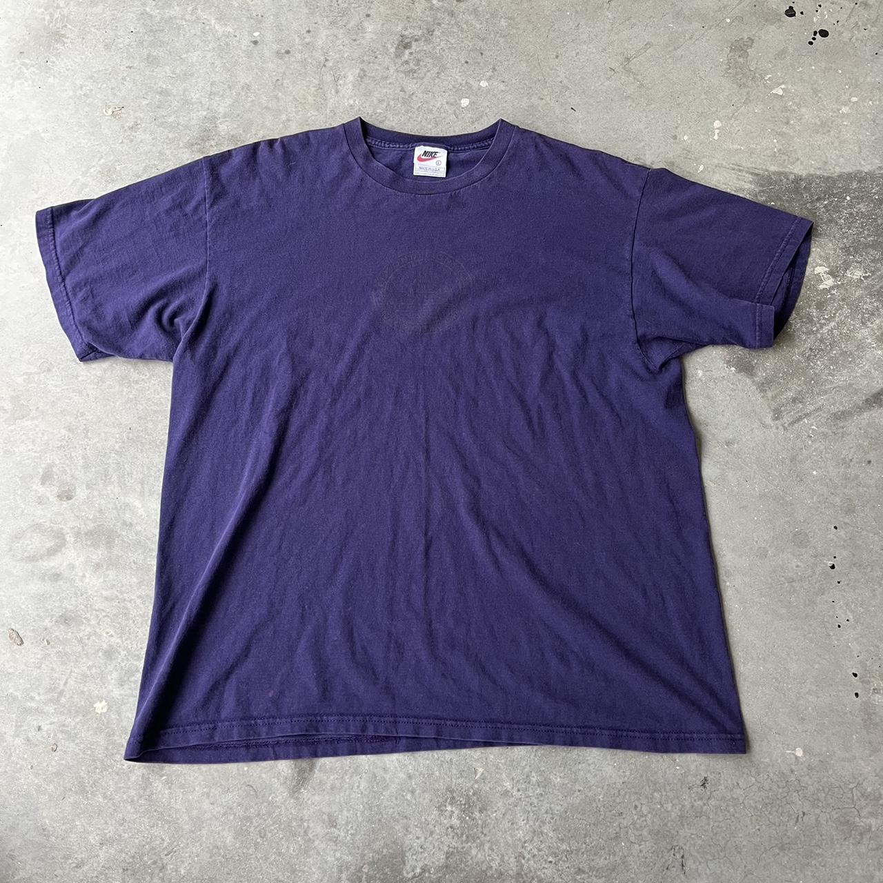 Nike ACG Men's Purple T-shirt | Depop