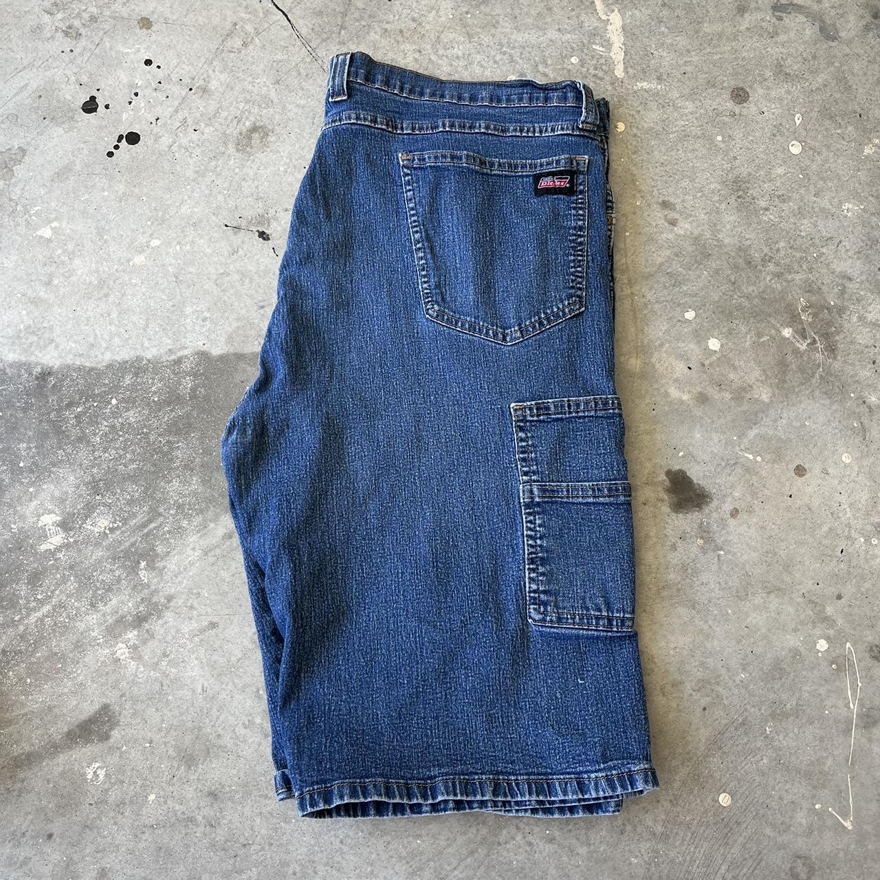 Vintage Dickies Jean Shorts • size 40 waist • cargo... Depop