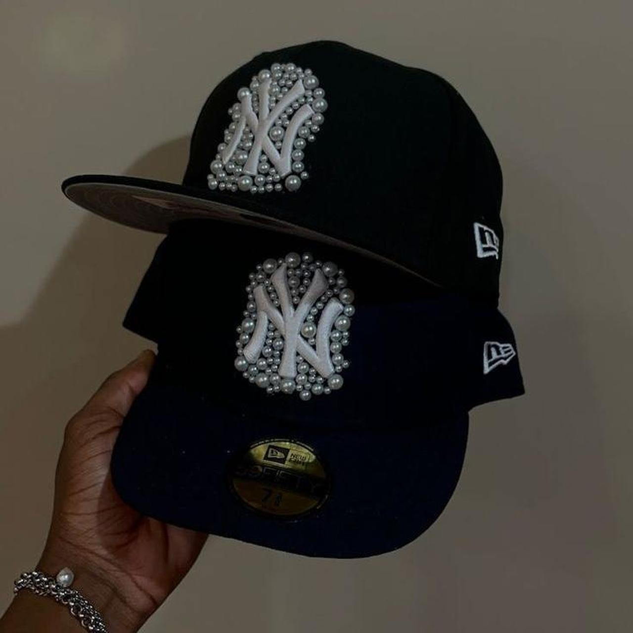 Pearl New Era Cap Creator NY CUSTOM PEARL FITTED ⭐️, This