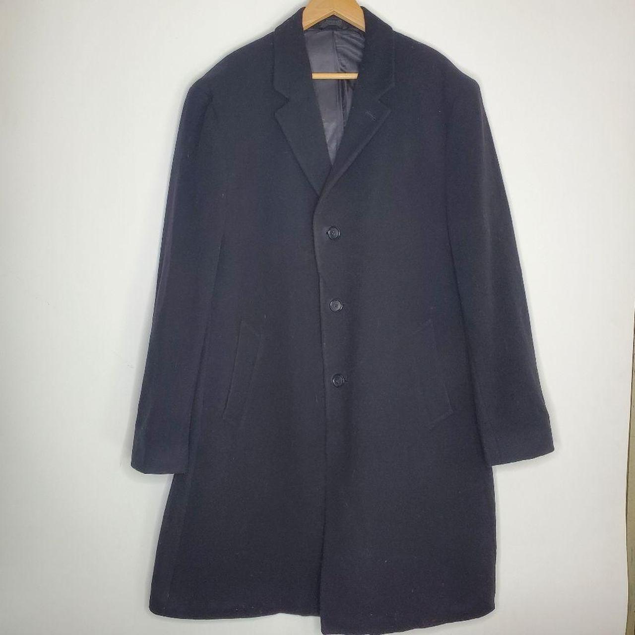 Perry ellis 2024 portfolio wool coat