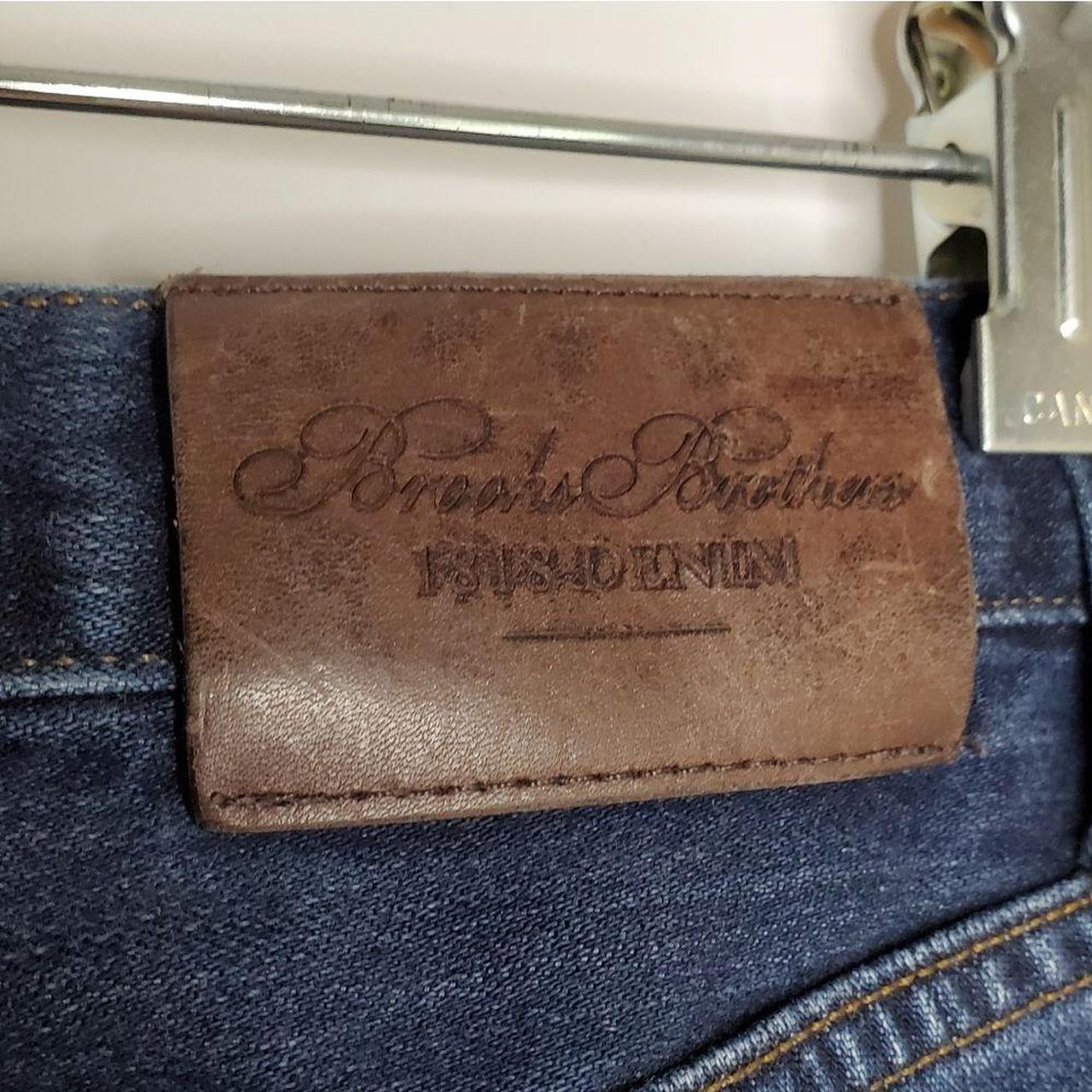 Brooks Brothers Dark Wash 1818 Supima Cotton Denim... - Depop