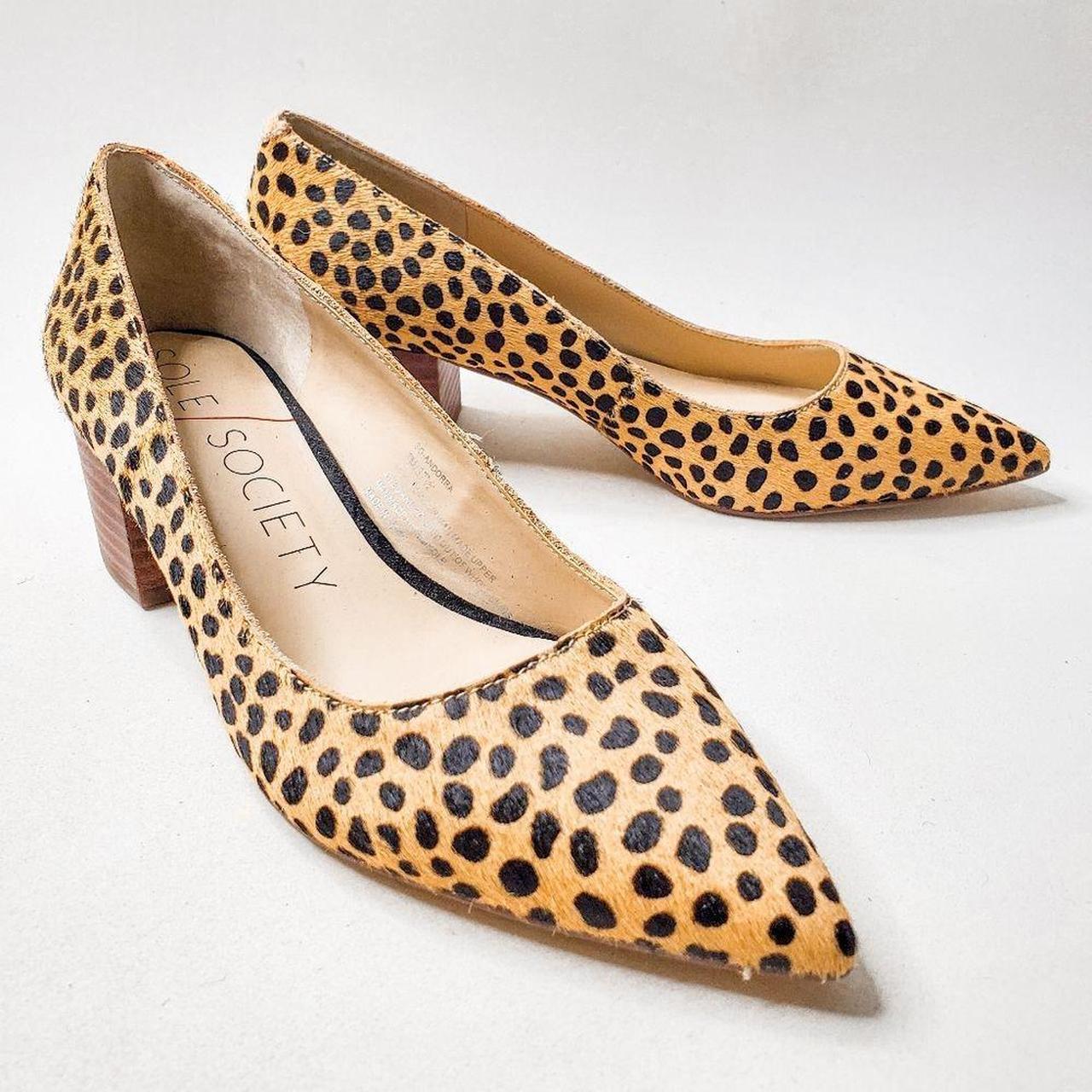 Sole society sale leopard shoes