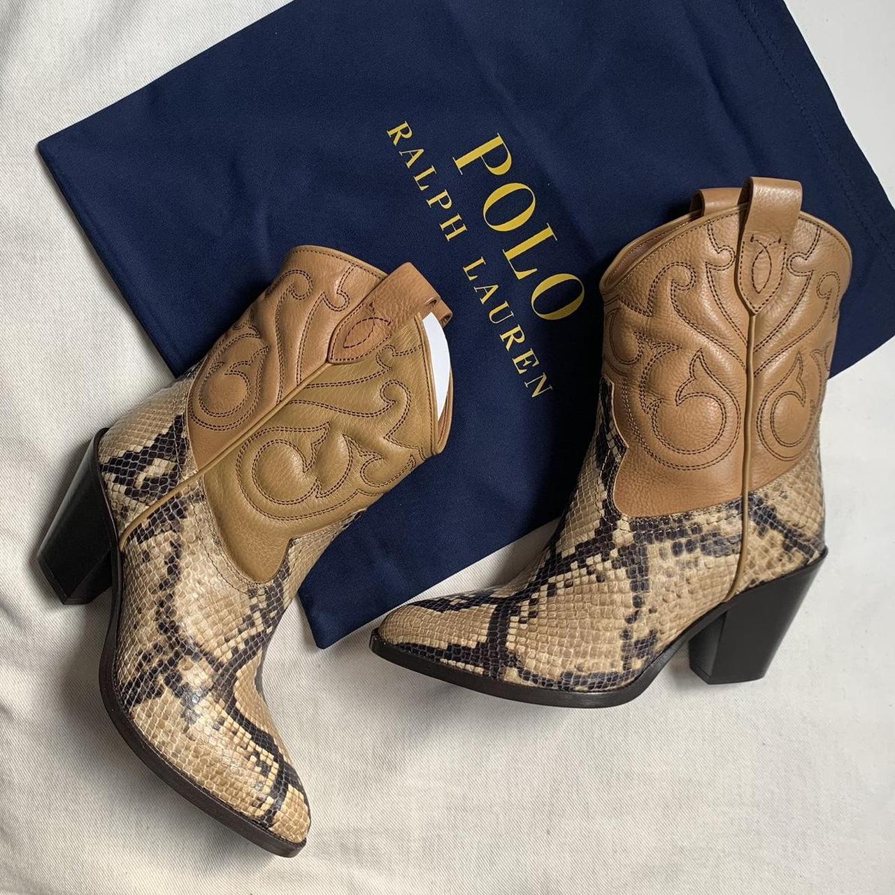 Polo ralph lauren cowboy boots online