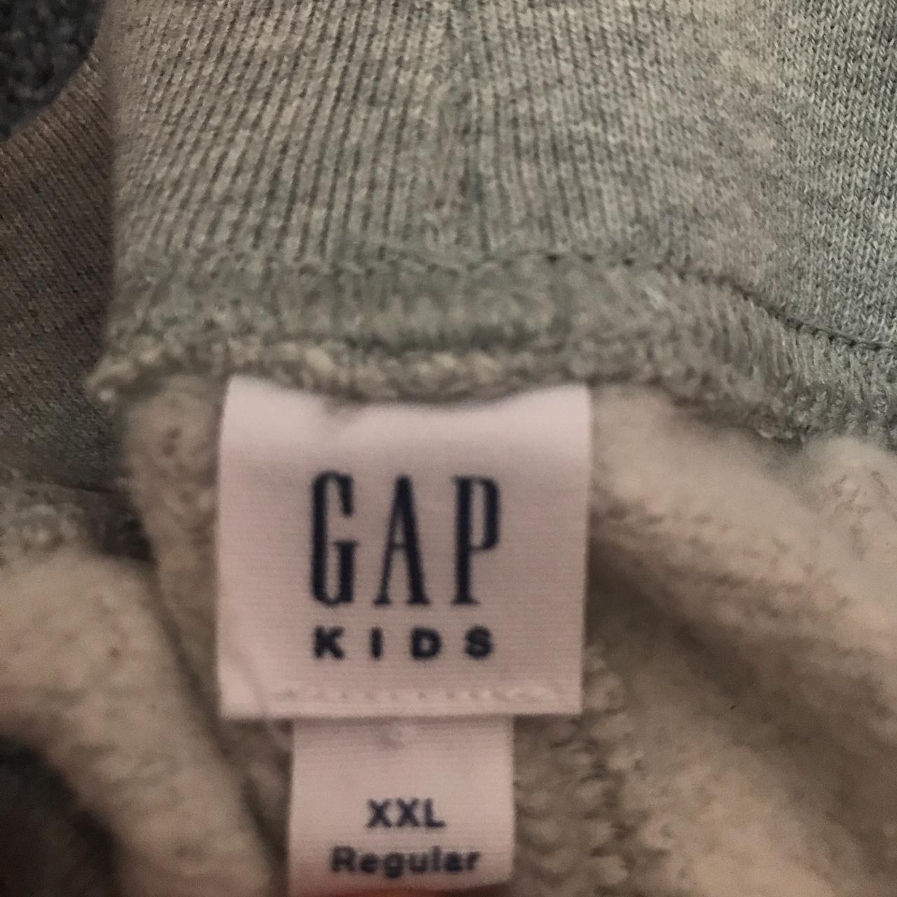 Grey Gap sweatpants, kids size XXL, fits womens size... Depop