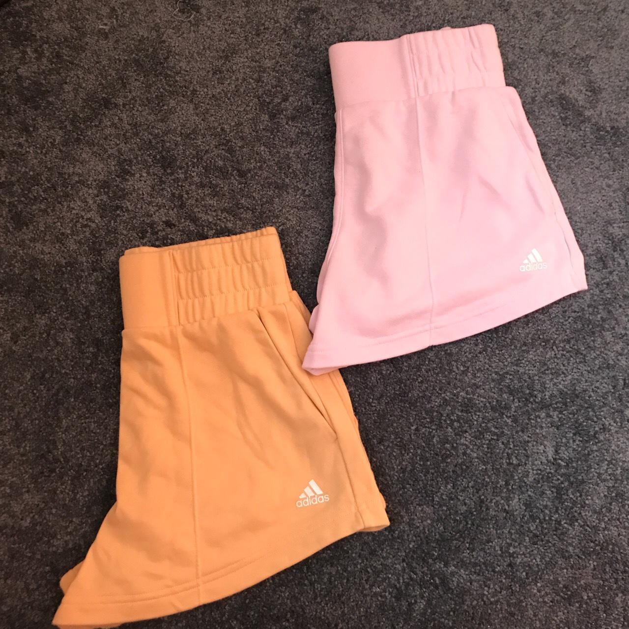 Bundle Of 2 Elastic Waist Adidas Shorts One Is Depop 4244