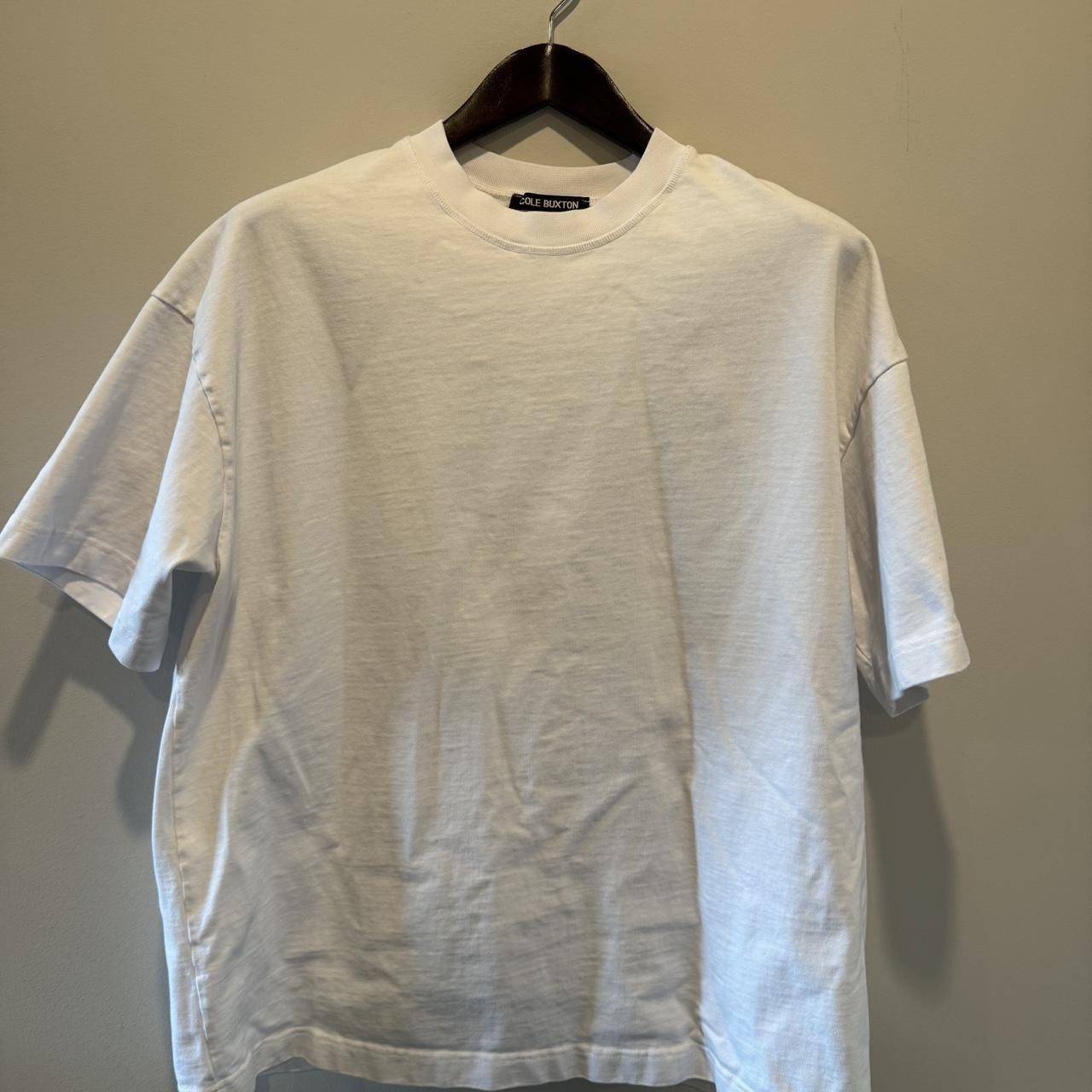 Cole Buxton Basic White T Shirt Heavy weight and... - Depop