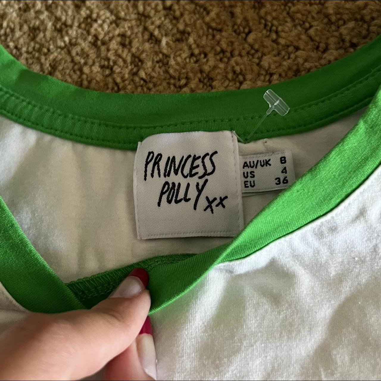 Princess Polly sweet oranges baby tee — never worn.... Depop